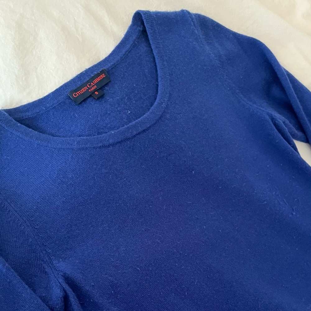 Citizen Cashmere Paris Blue Long Dress
